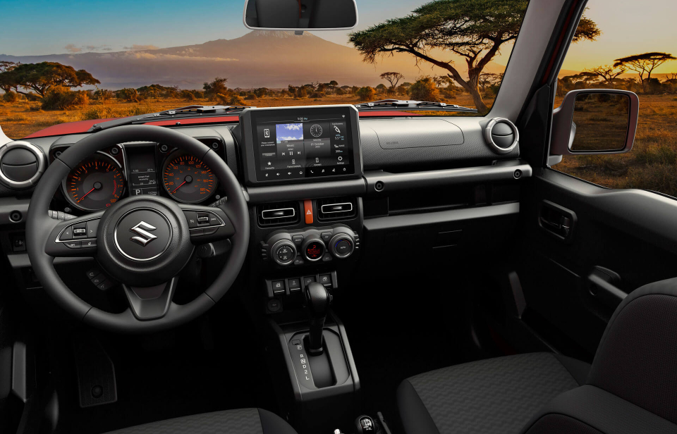 Suzuki Caribbean Jimny 5-Door: Modern Comfort: Where Fun Meets Functionality!