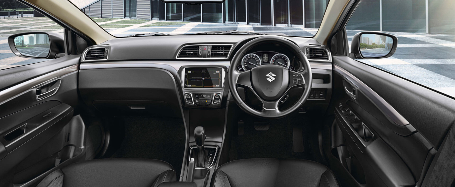 Suzuki Caribbean: Suzuki Ciaz front seats and steering wheel