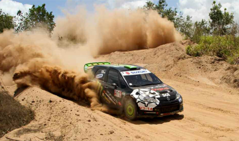 Suzuki Barbados: Suzuki SX4 WRC takes dominant win in rally Trinidad 2014