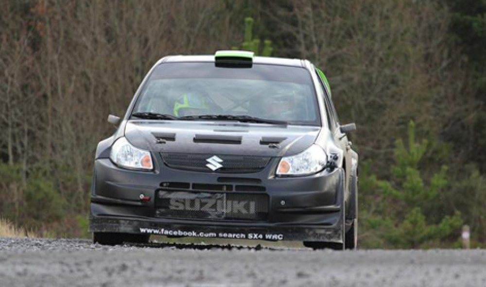 Suzuki Barbados: Neil Armstrong To Pilot Suzuki SX4 WRC