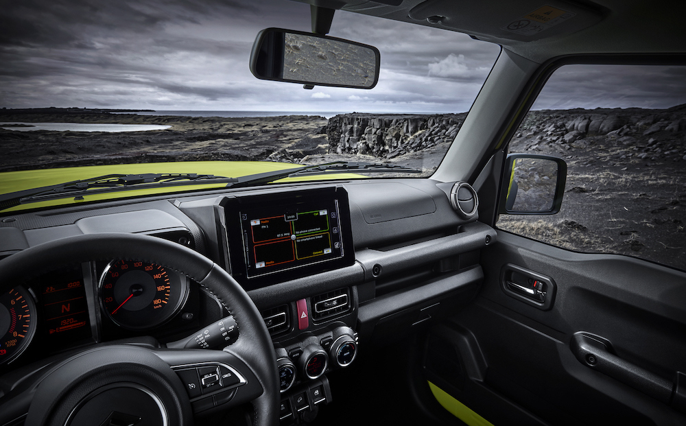 Suzuki SUV Infotainment Center Suzuki Jimny