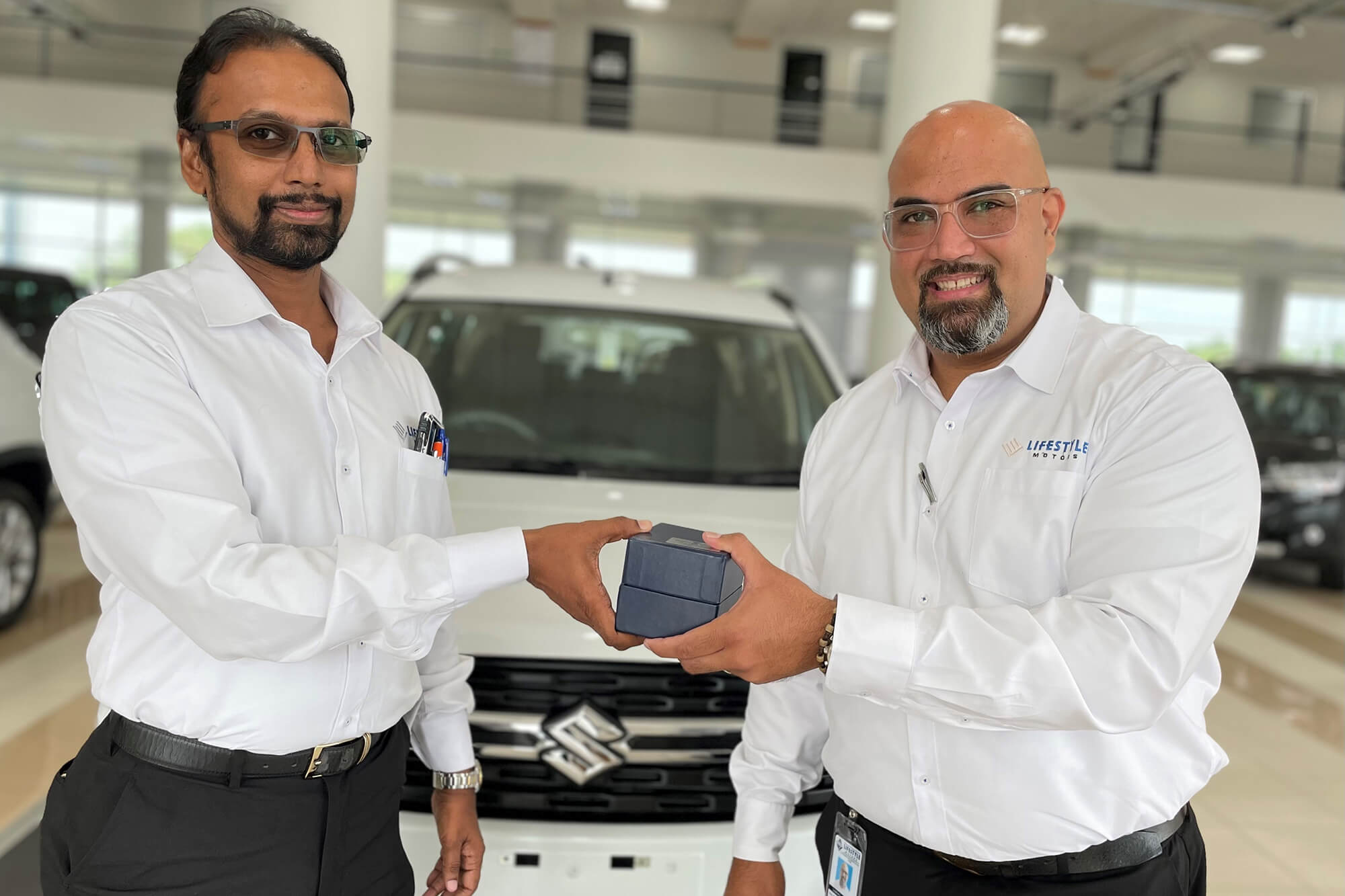 Stephen Seecharan (left) - Sales ExecutiveLifestyle Motors Ltd., Barbados